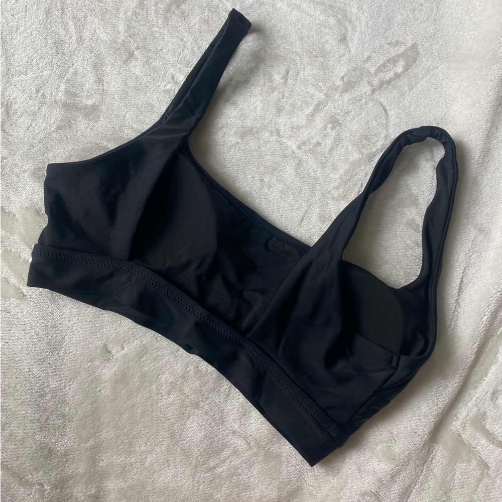 Aerie Black Swim Top - Picture 2 of 4